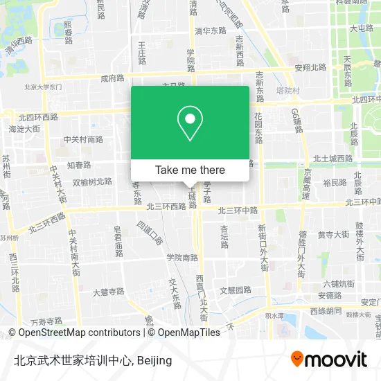 北京武术世家培训中心 map