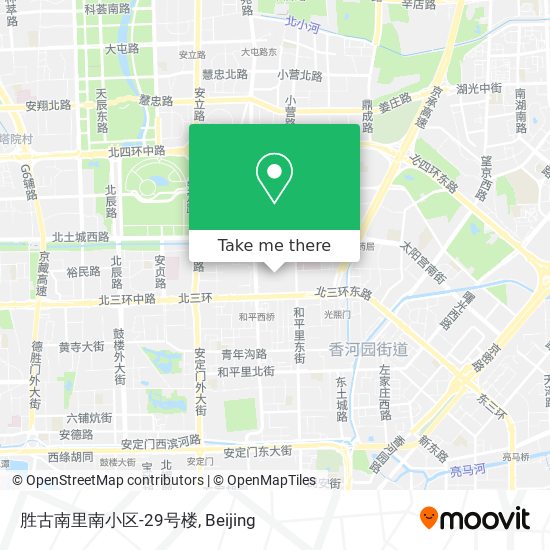 胜古南里南小区-29号楼 map
