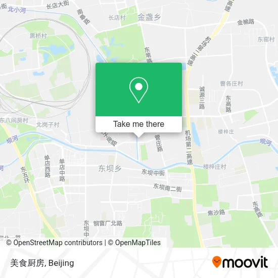 美食厨房 map