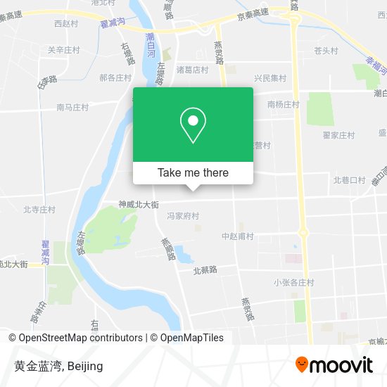 黄金蓝湾 map