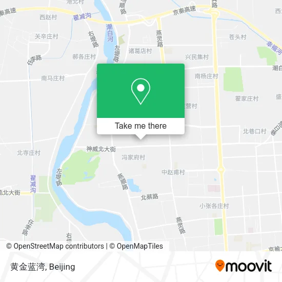 黄金蓝湾 map