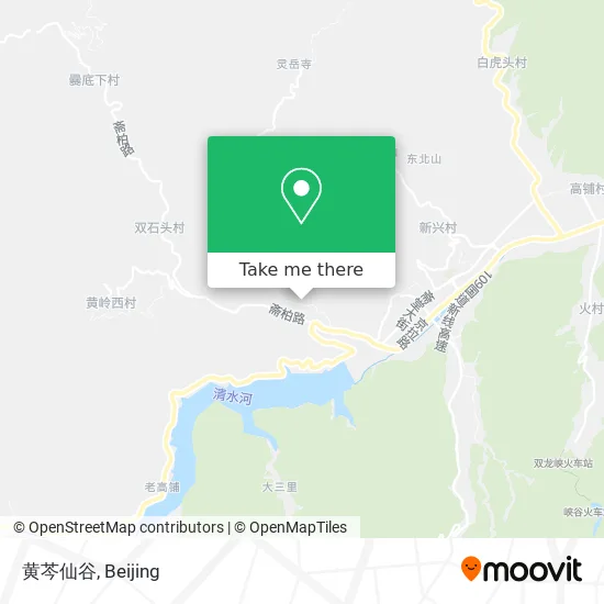 黄芩仙谷 map