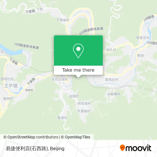 易捷便利店(石西路) map