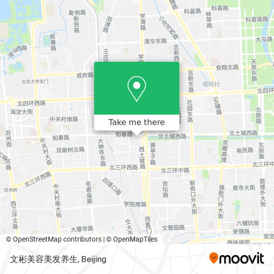 文彬美容美发养生 map