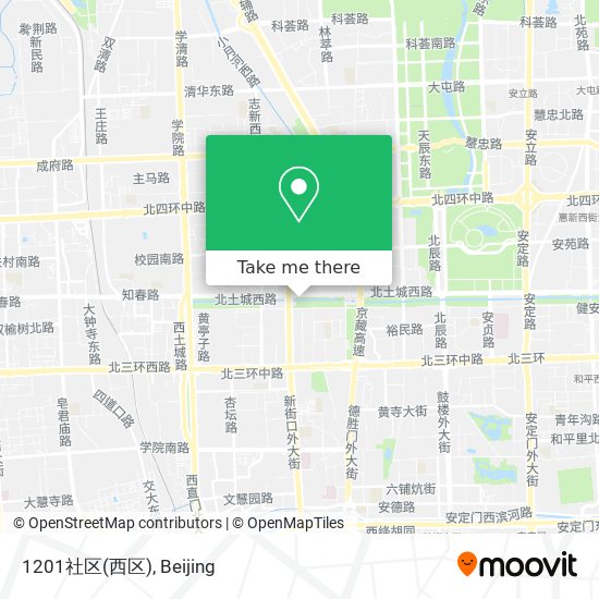 1201社区(西区) map