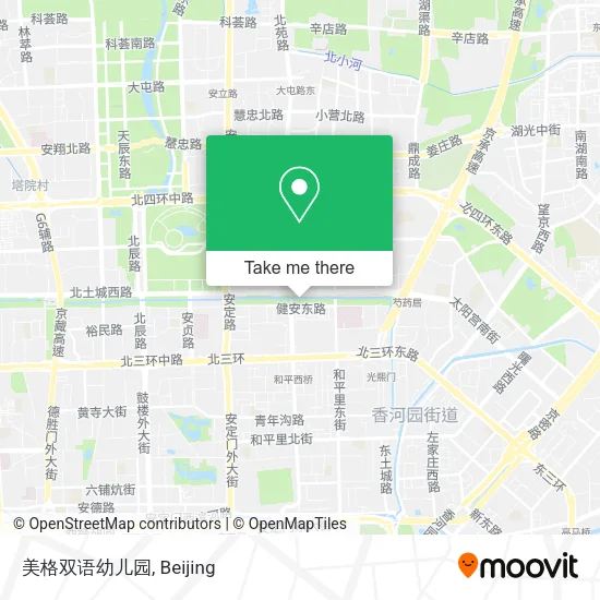 美格双语幼儿园 map