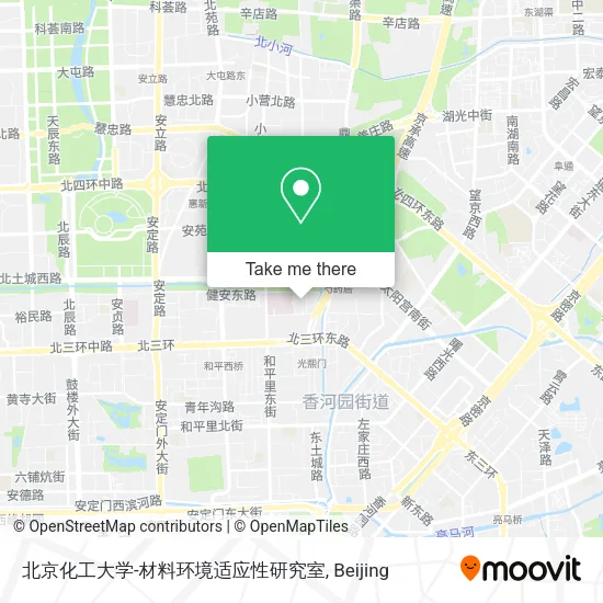 北京化工大学-材料环境适应性研究室 map