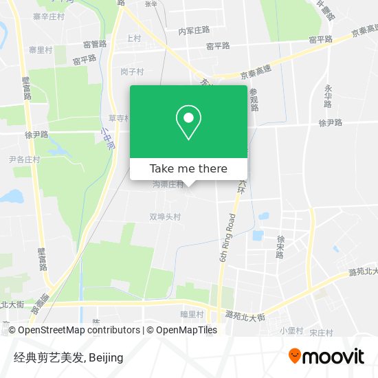经典剪艺美发 map