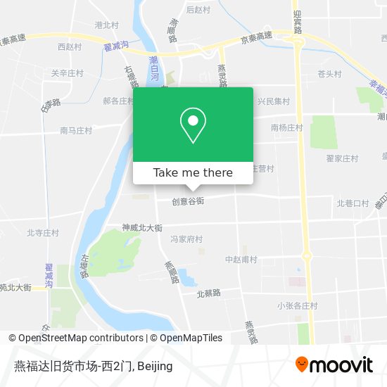燕福达旧货市场-西2门 map