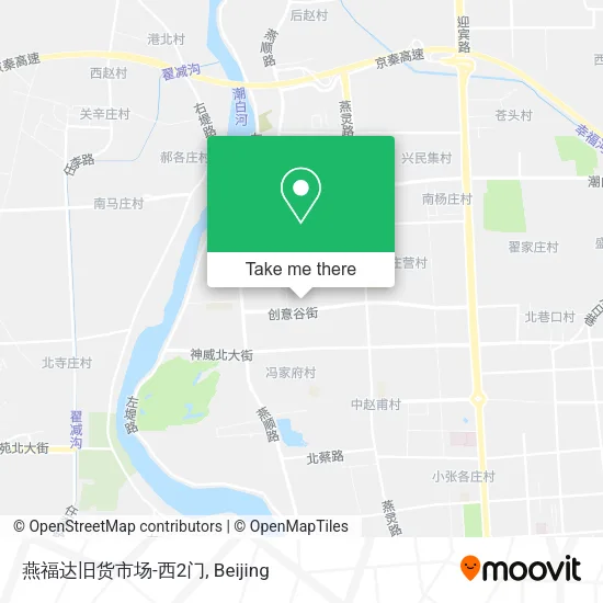 燕福达旧货市场-西2门 map