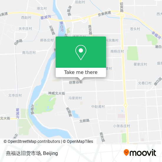 燕福达旧货市场 map