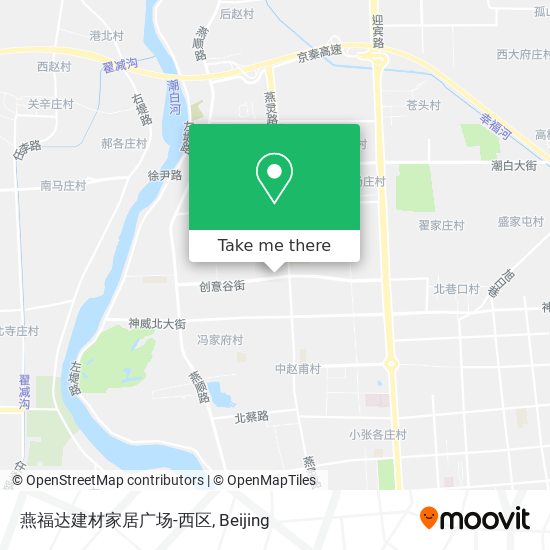 燕福达建材家居广场-西区 map
