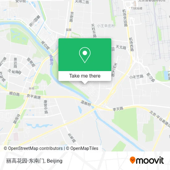 丽高花园-东南门 map