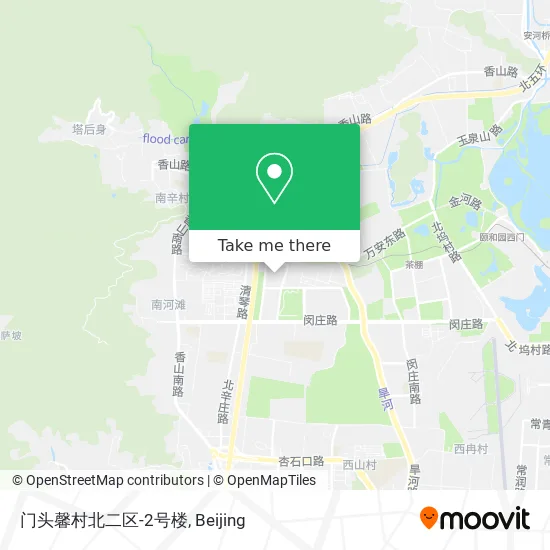 门头馨村北二区-2号楼 map