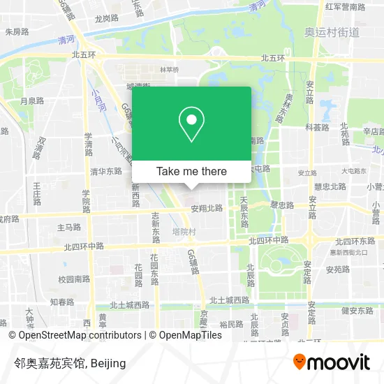 邻奥嘉苑宾馆 map