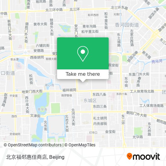北京福邻惠佳商店 map