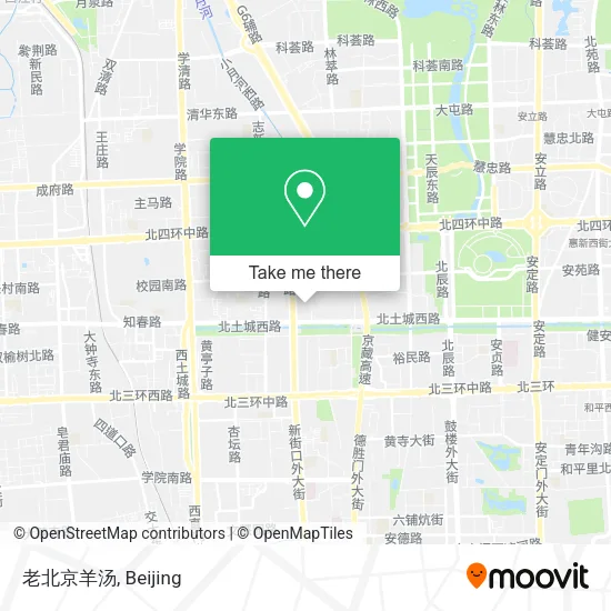 老北京羊汤 map
