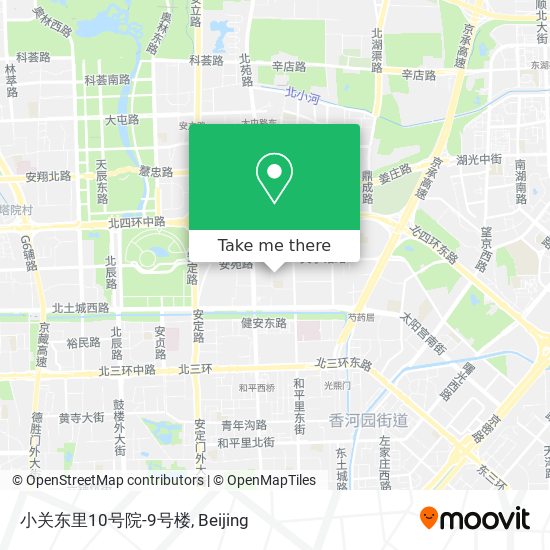 小关东里10号院-9号楼 map