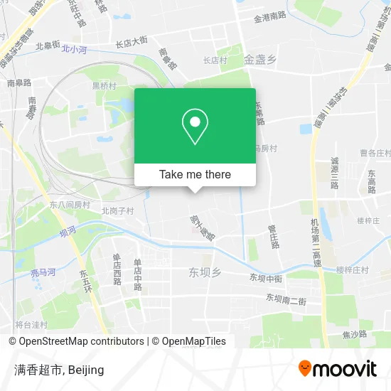 满香超市 map