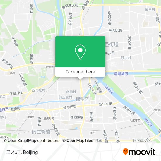 皇木厂 map