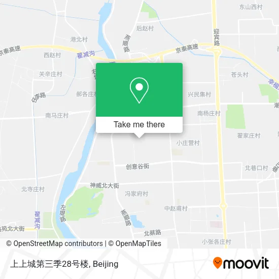 上上城第三季28号楼 map