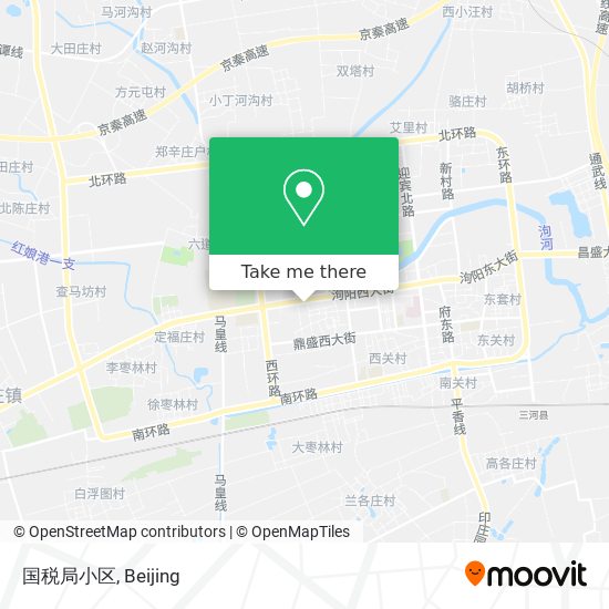 国税局小区 map