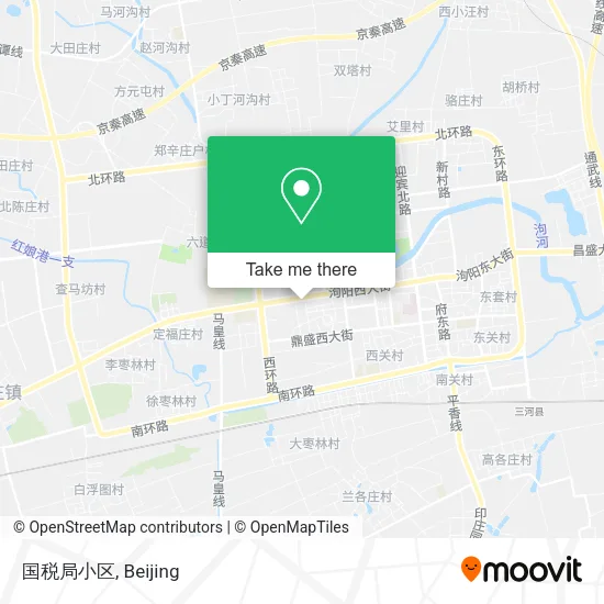 国税局小区 map