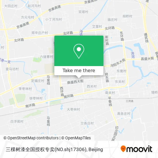 三棵树漆全国授权专卖(NO.shj17306) map