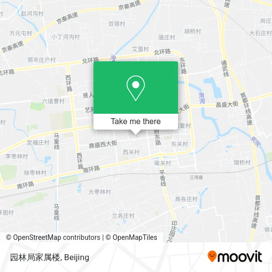 园林局家属楼 map