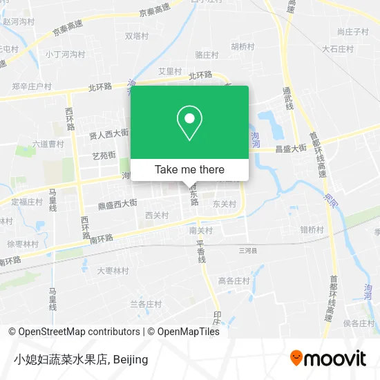 小媳妇蔬菜水果店 map