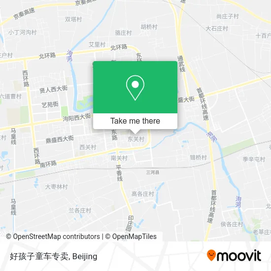 好孩子童车专卖 map