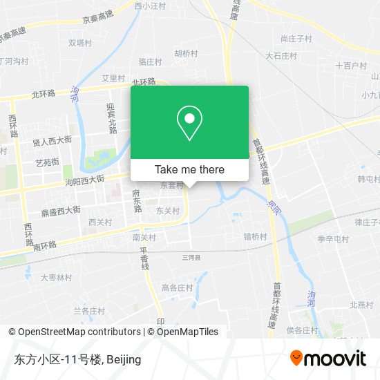 东方小区-11号楼 map
