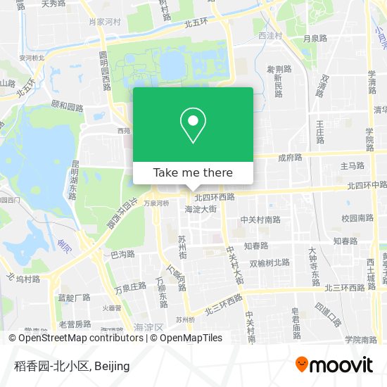 稻香园-北小区 map