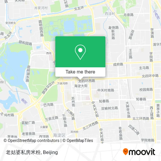 老姑婆私房米粉 map