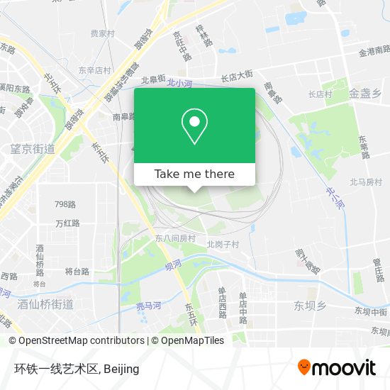 环铁一线艺术区 map