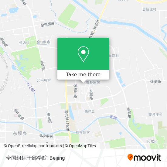 全国组织干部学院 map