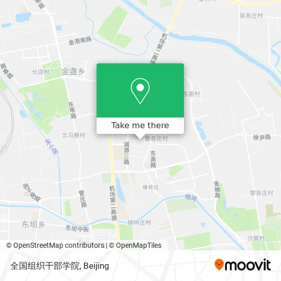 全国组织干部学院 map
