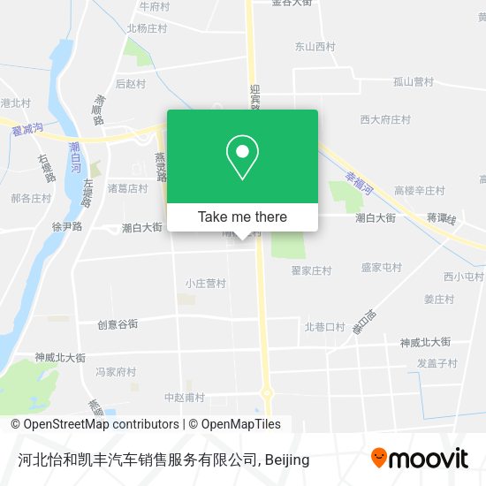 河北怡和凯丰汽车销售服务有限公司 map