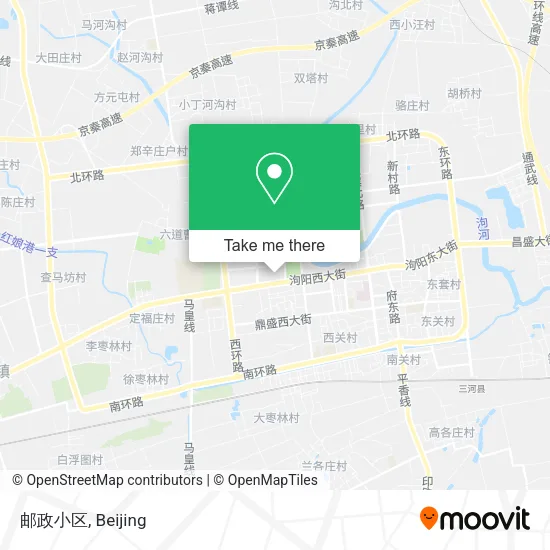 邮政小区 map