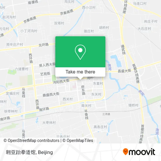 翱亚跆拳道馆 map