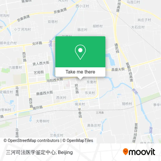 三河司法医学鉴定中心 map
