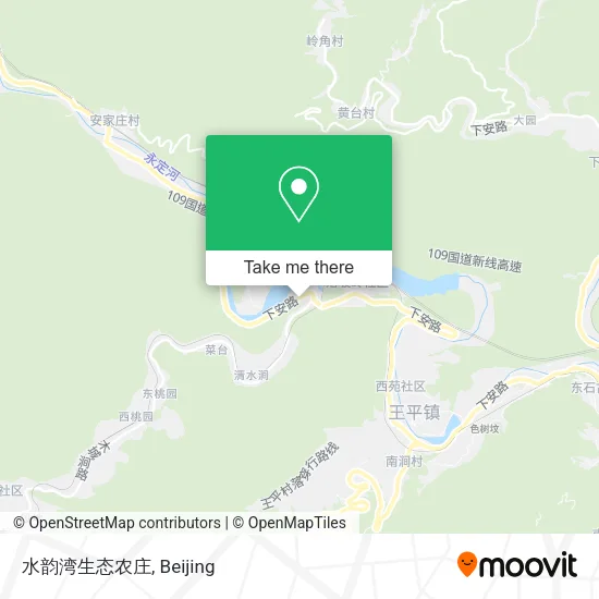 水韵湾生态农庄 map