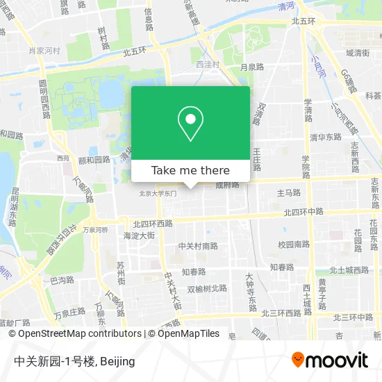 中关新园-1号楼 map
