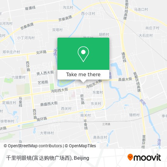 千里明眼镜(富达购物广场西) map