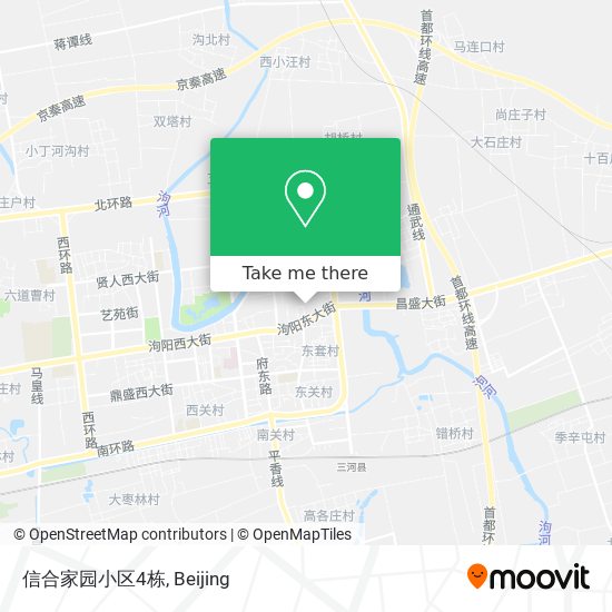 信合家园小区4栋 map