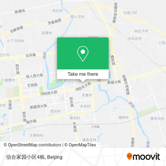 信合家园小区4栋 map