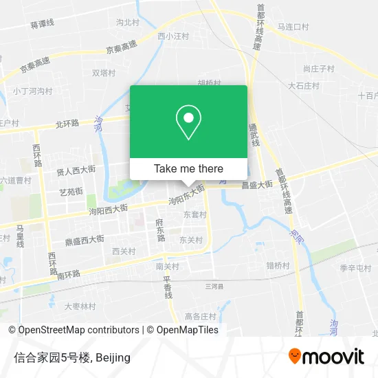 信合家园5号楼 map