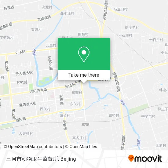 三河市动物卫生监督所 map