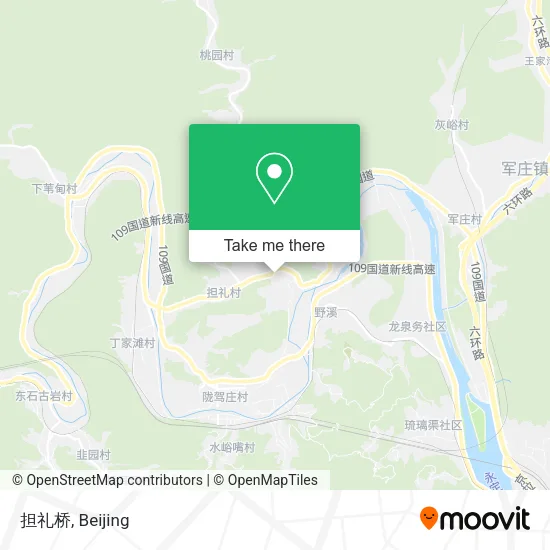 担礼桥 map
