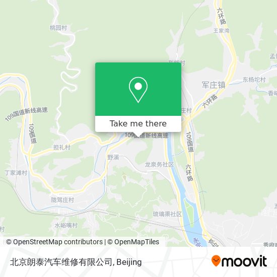 北京朗泰汽车维修有限公司 map
